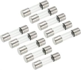 img 3 attached to Uxcell Glass Cartridge Listed 10Pcs Industrial Electrical
