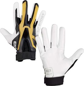 img 3 attached to Grip Boost Stealth Football Gloves Sports & Fitness and Team Sports