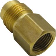 💪 lasco 17-5833 3/8" female flare x 1/2" male flare brass adapter, 1-pack - enhanced seo logo