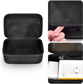 img 1 attached to Hard Carrying Travel Case for Kodak Dock Premium (2021 Edition) & Dock Plus Wi-Fi 4x6 Portable Instant Photo Printer - with Accessories Pocket (Bag Only)