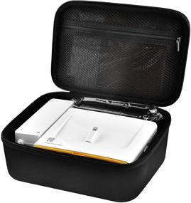 img 4 attached to Hard Carrying Travel Case for Kodak Dock Premium (2021 Edition) & Dock Plus Wi-Fi 4x6 Portable Instant Photo Printer - with Accessories Pocket (Bag Only)