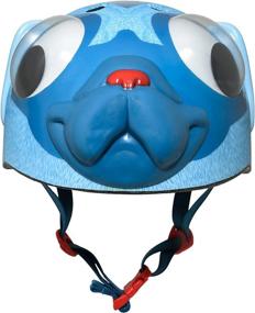 img 3 attached to 🔵 Eye-Catching Bell Raskullz Pugsley Pug Blue Helmet with Googly Eyes – Enhancing Safety and Style