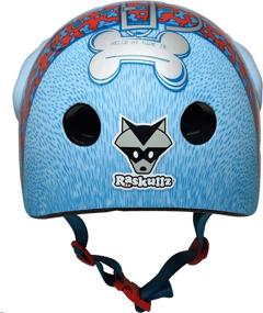 img 2 attached to 🔵 Eye-Catching Bell Raskullz Pugsley Pug Blue Helmet with Googly Eyes – Enhancing Safety and Style