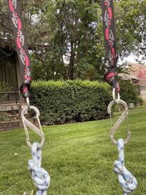 img 2 attached to Tree Swing Strap Set Adjustable