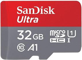 img 2 attached to 📷 SanDisk 32GB Micro SDHC Ultra Memory Card Compatible with Motorola One, Moto Z4, Z3, Z3 Play, E6, E5, E5 Play, E5 Plus (SDSQUAR-032G-GN6MN) Bundle with 1 Everything But Stromboli MicroSD Card Reader