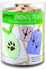 img 2 attached to 🐾 Animal Prints Ink and Stamp Set by Hero Arts