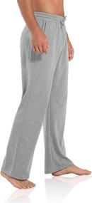 img 2 attached to Agnes Urban Sweatpants Straight Athletic Sports & Fitness for Running