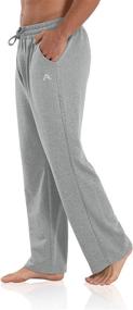 img 3 attached to Agnes Urban Sweatpants Straight Athletic Sports & Fitness for Running