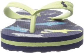 img 3 attached to Joules Kids Toddler Little Boys' Sandal Flip Flop Shoes