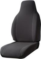 🚗 fia sp87-34 custom fit front seat cover bucket seats - black poly-cotton logo