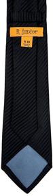 img 1 attached to Stylish and Textured Retreez Woven Boy's Tie for Ages 8-10 - with Striped Design