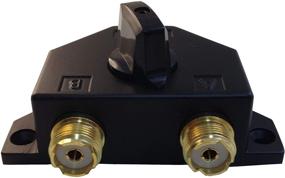 img 2 attached to 📻 TW-102 2-Position Coaxial Switch for HAM CB or HF/VHF/UHF Radios - Dual-band Antenna Switch with UHF Female (SO-239) Connector, Plated Golden
