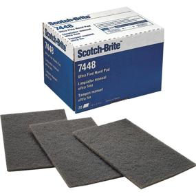 img 2 attached to 3M Scotch-Brite Ultra Fine Hand Pad 7448 - Pack of 20