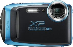 img 4 attached to 📷 Buy Fujifilm FinePix XP120 Sky Blue Waterproof Camera - XP130, 2.78" x 4.34" x 1.26