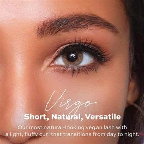 img 2 attached to 🌟 Glamnetic Virgo Vegan Magnetic Lashes: Short Round Faux Mink Lashes for a Natural Look; Reusable up to 60 times - 1 Pair