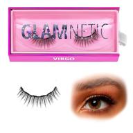 🌟 glamnetic virgo vegan magnetic lashes: short round faux mink lashes for a natural look; reusable up to 60 times - 1 pair logo