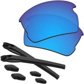 img 4 attached to Upgrade Your Sunglasses with Predrox Mirror Lenses Replacement: Polarized Men's Accessories for Premium Eyewear