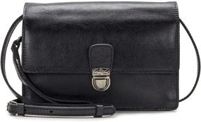 img 4 attached to Patricia Nash Lanza Leather Crossbody Bag: Stylish Women's Crossbody Purse & Clutch