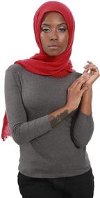 img 1 attached to Zando Travel Turbans Headwraps Lightweight Women's Accessories in Scarves & Wraps