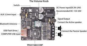 img 3 attached to UWAYKEY Bluetooth Amplifier Channel Output Home Audio