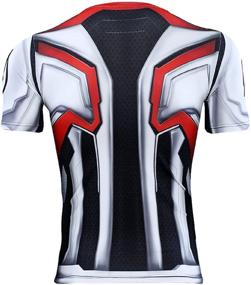 img 3 attached to 👕 Men's Short Sleeve 3D Print T-Shirt: Quantum War Compression Shirt in Endgame Design