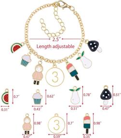 img 1 attached to 🎀 Stunning Girls' Birthday Decorations Jewelry: Necklace and Bracelet Collection