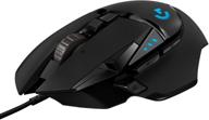 logitech g502 hero: high performance wired gaming mouse with 25k sensor, rgb, and 11 programmable buttons logo