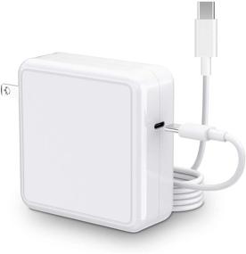 img 4 attached to 🔌 SIMPFUN Mac Book Pro Charger 96W - Fast Charging for Mac Book Pro 13'' 15'' 16" & Mac Book Air 13 inch - 6.56ft Cable Included