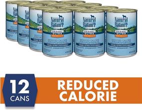 img 3 attached to Natural Balance Original Ultra Chicken, Salmon & Duck Formula Wet Dog Food 13-oz. Can (Pack of 12) - Regular or Reduced-Calorie Options