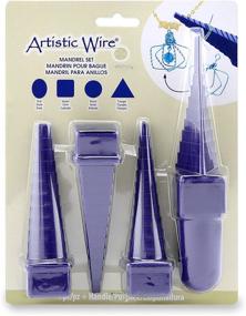 img 1 attached to 🔧 Artistic Wire 228S 480 Mandrel Set: Versatile Tool for Beading & Jewelry Making Success