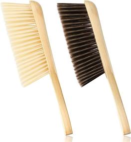 img 4 attached to Wooden Bench Brushes: Ideal Fireplace and Workshop Dust Brushes for Tidy Hearth and Home