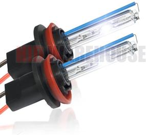 img 4 attached to 🔵 HID-Warehouse H11 6000K HID Xenon Replacement Bulbs - Light Blue (1 Pair)