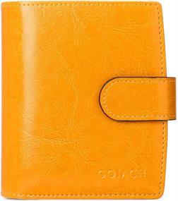 img 4 attached to Womens Wallet Leather Wallets Bifold Women's Handbags & Wallets for Wallets