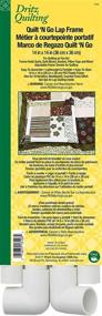 img 3 attached to 🧵 Dritz 3128 Каркас для одеял "Quilt-N-Go" для квилтеров, размером 14 x 14 дюймов: Упростите и усилите свой опыт в стежке!
