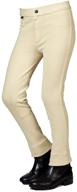 👧 saxon childs adjustable waist jodhpur girls' clothing: stylish and comfortable equestrian apparel logo