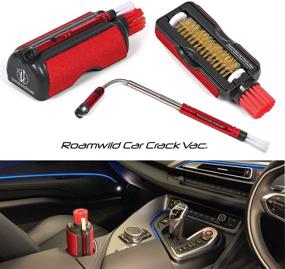 img 1 attached to 🚗 Roamwild Car Tidy - Ultimate Interior Cleaning Kit with Extendable Magnetic Crack Retrieval Tool and Bright LED Torch - Includes Multiple Cleaning Accessories