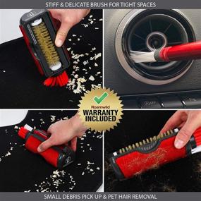 img 3 attached to 🚗 Roamwild Car Tidy - Ultimate Interior Cleaning Kit with Extendable Magnetic Crack Retrieval Tool and Bright LED Torch - Includes Multiple Cleaning Accessories