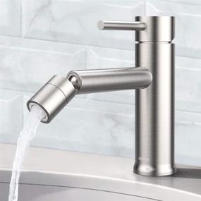 img 4 attached to 🚿 Enhance Your Bathroom Experience with the Brushed Watersong Aerator Stainless