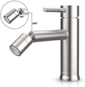 img 2 attached to 🚿 Enhance Your Bathroom Experience with the Brushed Watersong Aerator Stainless