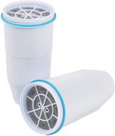 🚰 zerowater replacement filters: enhance your pitcher's filtration (2 pack) logo