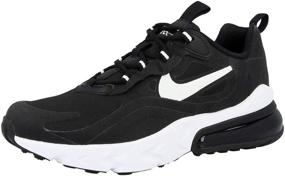 img 1 attached to Girls' Athletic Shoes: Nike React Casual Running CU4668 001 – Enhanced for Optimal Performance