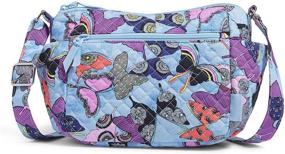 img 4 attached to Vera Bradley Signature Cotton Crossbody Women's Handbags & Wallets in Crossbody Bags