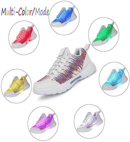 img 3 attached to Hotdingding Charging Flashing Festivals Christmas Men's Shoes for Fashion Sneakers