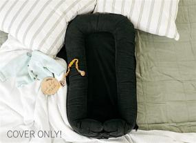 img 1 attached to 👶 Lounger Cover by Sofia Amber – DockAToT and Sleepyhead Deluxe + Docks Replacement Cover - Baby Nest Sleep Pod Extra Cover - Emerald