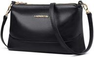 lorentou genuine leather crossbody shoulder women's handbags & wallets logo