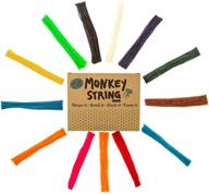 🙉 impresa products jumbo pack of 500 monkey string - bendable, sticky wax yarn stix, bulk 6-inch wax sticks - ideal toys for home and travel, available in 13 colors logo