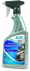 img 1 attached to 🌧️ Camco Awning Waterproofer: Enhance Water Repellency, Protect Fabrics. Ideal for Outdoor Furniture, Tents, Awnings, RV Covers - 22 oz (41072)