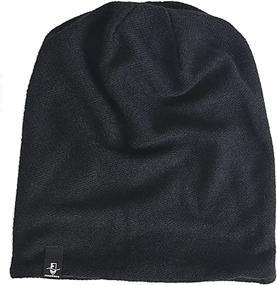 img 3 attached to FORBUSITE Long and Oversized Slouch Beanie for Men and Women - Summer and Winter Skull Cap B010