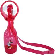 🐭 stay cool with disney's mickey mouse personal misting fan in pink логотип