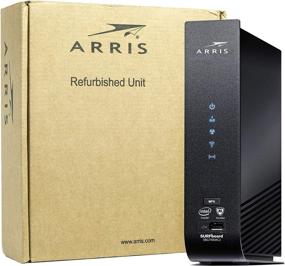 img 1 attached to ARRIS Surfboard SBG7400AC2-RB: 24x8 DOCSIS 3.0 Cable Modem Plus AC2350 📶 Dual Band Wi-Fi Router – Cox, Spectrum, Xfinity & More Approved (Renewed)